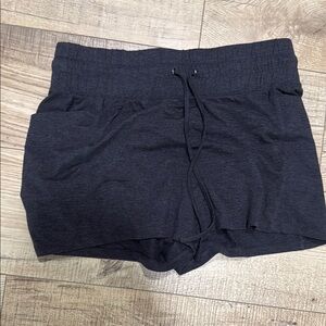 Women's Black/gray/dark blue Casual Shorts